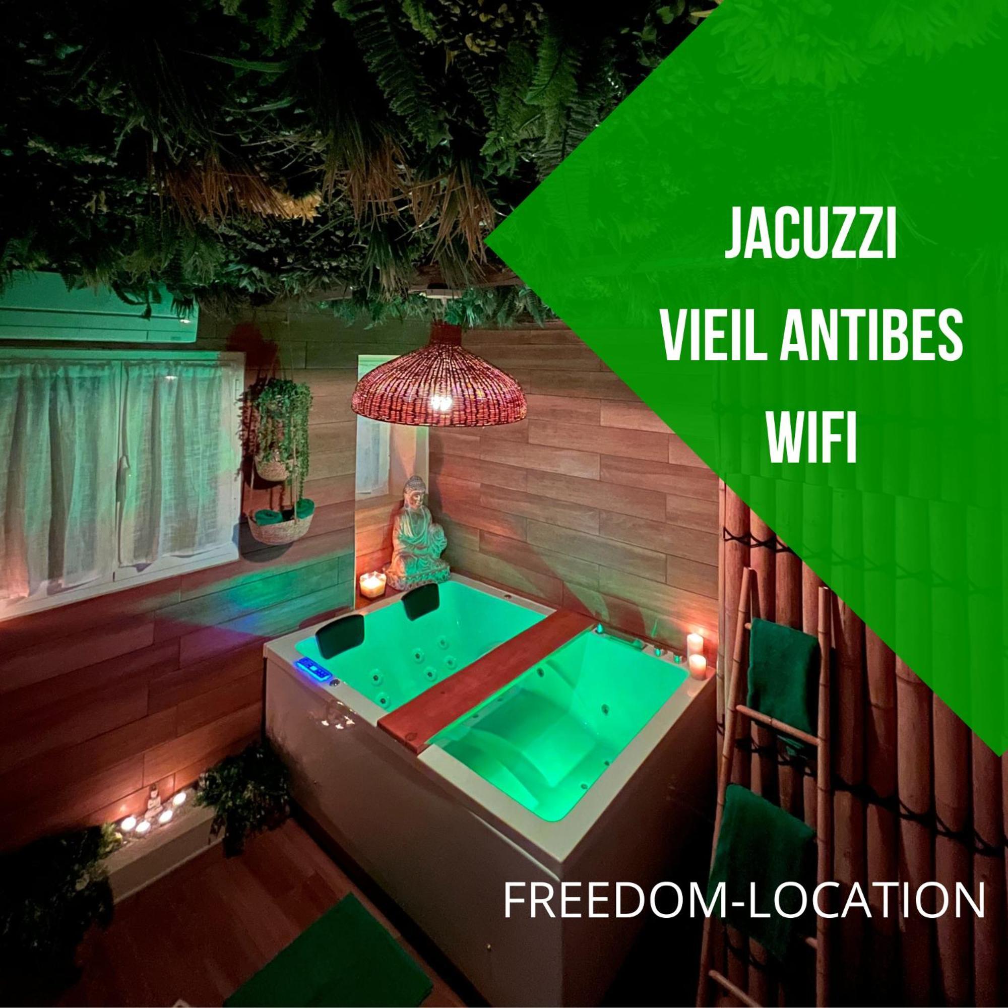Le Balneo Jacuzzi Vieil Antibes Safranierアパートメント エクステリア 写真